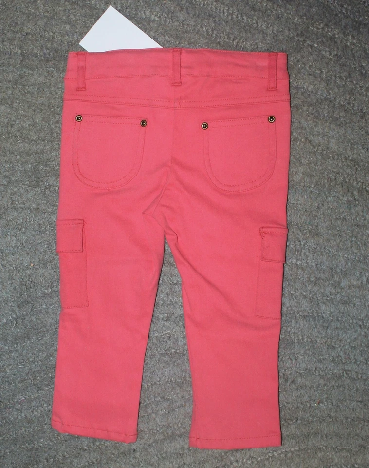 Persnickety Girls Coral Skinny Capri Pants - Size 12 - NWT - Image 4 of 4