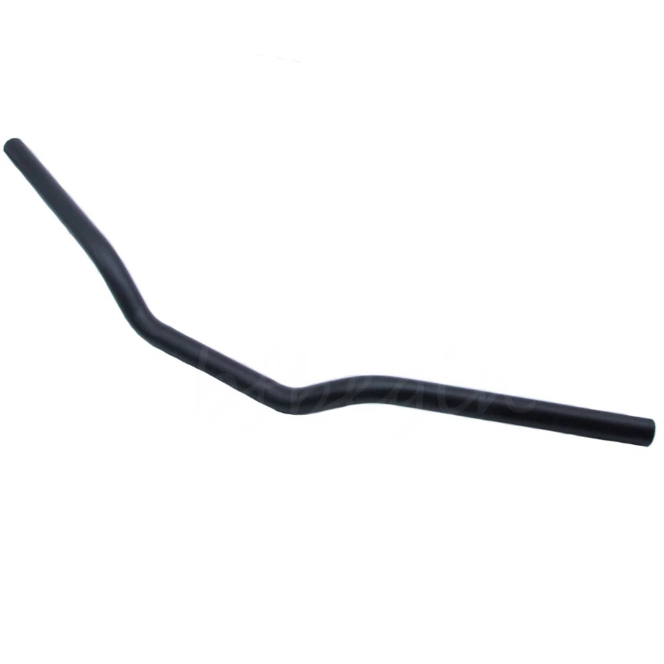 Guidões de barras de arrasto rastreador de motocicleta 7/8"" preto para Kawasaki Harley Yamaha - Imagem 2 de 4