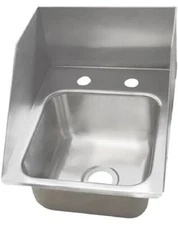 BK Resources DDI-0909524S 9 x 9 x 5 Deep Drawn (1) Compartment Drop-In Sink