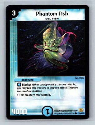 Duel Masters - Phantom Fish 36/110 - Base Set