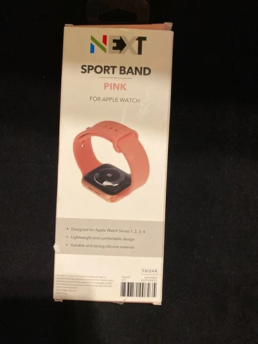 NEXT - Sport Band Watch Strap for Apple Watch® 38mm and 40mm - Pink - Picture 4 of 6