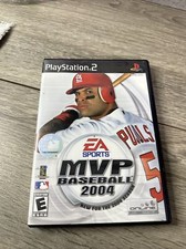 PS2 MVP Baseball 2004 Sony PlayStation 2 EA Complete W/ Manual Albert Pujols