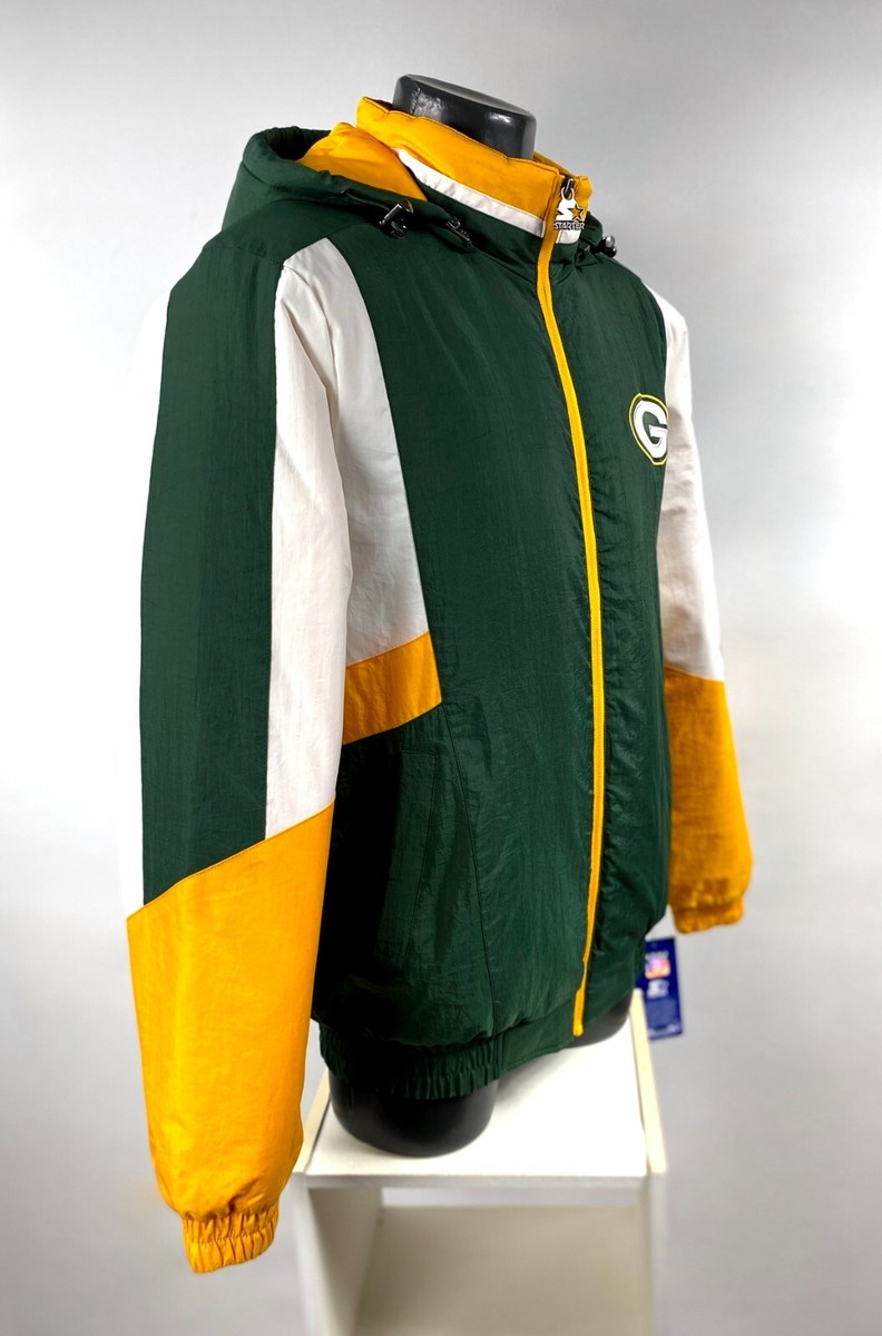 Green Bay Packers 2023 Starter PRO PLAYER Hooded Parka Jacket 3X