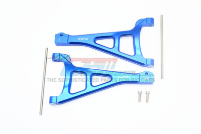 For Traxxas E-Revo 2.0-ALUMINUM FRONT UPPER SUSPENSION ARM - 6PC SET - BLUE