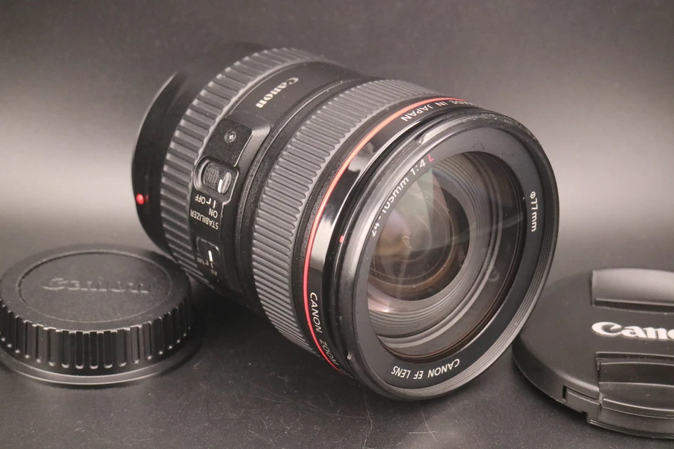 🎬 [MINT- w/Hood] Canon EF 24-105mm f/4L IS USM AF Macro Zoom Lens From JAPAN - Image 4 of 4