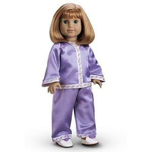 AMERICAN GIRL NELLIE'S LAVENDER~PURPLE SATIN PAJAMAS~NIB (No Doll