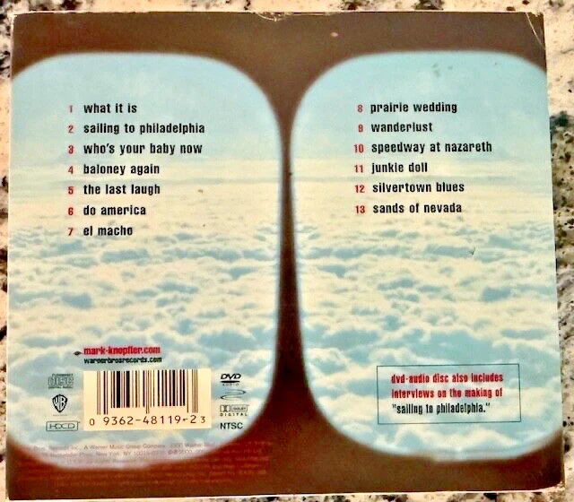 Mark Knopfler, Sailing to Philadelphia CD and DVD, DELUXE EDITION - Image 2 of 3