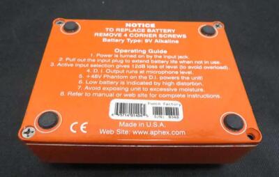 ギター APHEX Punch Factory 1404 Aphex 1404 Punch Factory Optical Compressor Pedal | zZounds