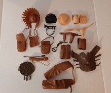 Lot Of Vtg. 1960's Marx Best Of The West Accessories