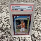 2024 Donruss Bo Nix RC Optic Preview Red Wave #369 PSA 10