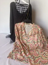 Woman’s Tops Lot, 1X Signature Studio Plus & M Collection 18W Excellent