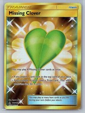 Missing Clover (Secret Rare) Holo Secret Rare 168/156 SM - Ultra Prism NM on eBay
