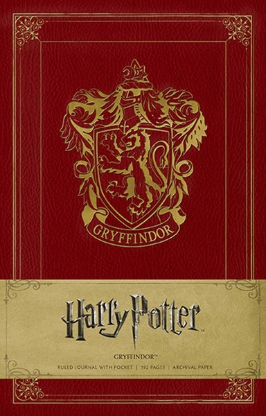 Harry Potter Gryffindor Hardcover Ruled Journal Insight Editions-image