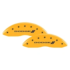 For Dodge Ram 2500 10 Caliper Covers Gloss Yellow Caliper Covers w Dodge &