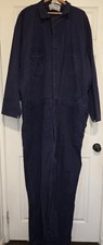 Vintage Universal Overall Co. Coveralls Men's Size 58-LN, Navy Blue, Cotton