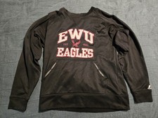 Russell Athletic Eastern Washington Eagles Black Sweatshirt