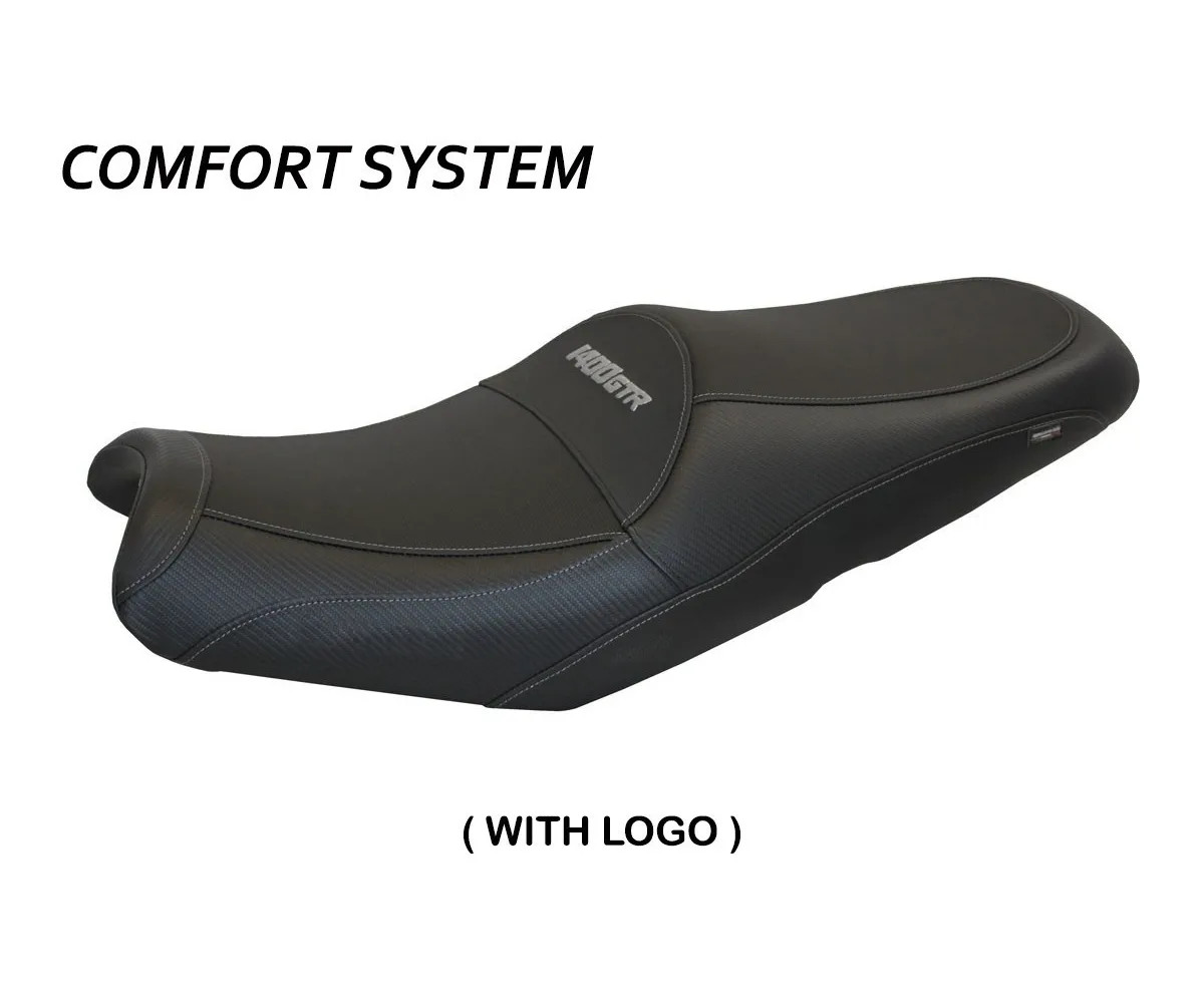 Seat saddle cover Luena Comfort System Black TPZ KAWASAKI GTR 1400 2007 2016 WM
