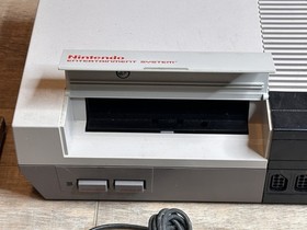 Nintendo NES-001 Console with Tetris Game Cartridge