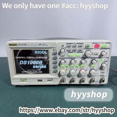 1pcs RIGOL DS1074B oscilloscope, 70MHz, 2GSa/s four channel /hyy