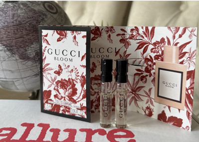 2 Pcs GUCCI BLOOM EAU DE PARFUM VAPORISATEUR NATURAL SPRAY 0.05OZ/1.5ML Each U