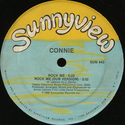 Connie - Rock Me / I Can't Stop (Vinyl 12'' - 1986 - US - Original)