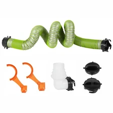 OUTPRIZE 10FT RV Sewer Hose, Extreme Heavy Duty TPE Material for Abrasion