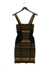 Herve Leger Bodycon Midi Dress S in Multi