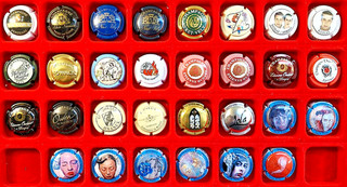 Capsule de champagne : Lettre "N et O" Lot de 30 !!!