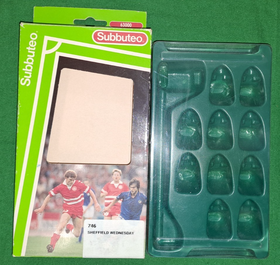 Subbuteo Lightweight équipe Sheffield Wednesday – Vintage Complet – Réf 746 – Collection