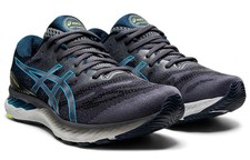 ASICS Gel Nimbus 23 Digital Aqua Grey for Sale | Authenticity