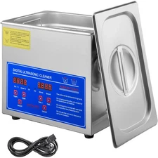 Ultrasonic Cleaner with Digital Timer & Heater, Professional Ultra Sonic Jewelr
