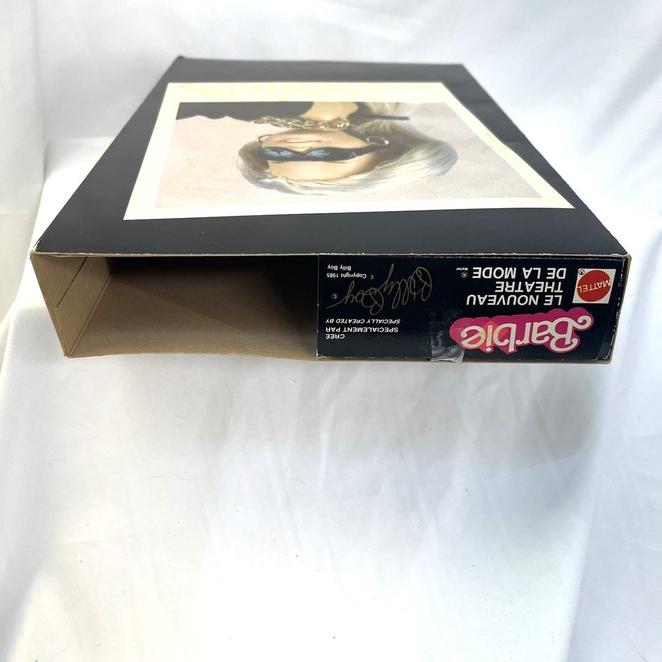 Vintage Barbie Doll Billy Boy ‘85 AUTOGRAPHED Nouveau Theatre De La Mode NRFB MB