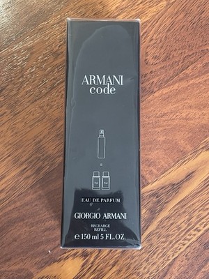 @ GIORGIO ARMANI CODE EDP Eau De Parfum REFILL RECHARGE 150ML @ NEU OVP SEALED @