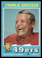 1971 Topps #213 Charlie Krueger - VG