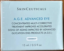 SkinCeuticals A.G.E. Advanced Eye Treatment 0.5oz/15ml NEW SEALED in BOX