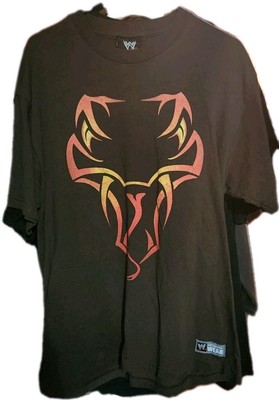   2008 WWE Randy Orton Shirt Adult Mens Size Large RKO Viper Double Sided Brown