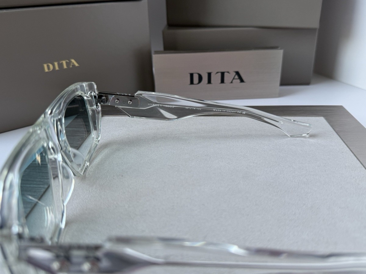 DITA HYPHER-1183 DTS466-A-02 Crystal Silver Blue Gradient 