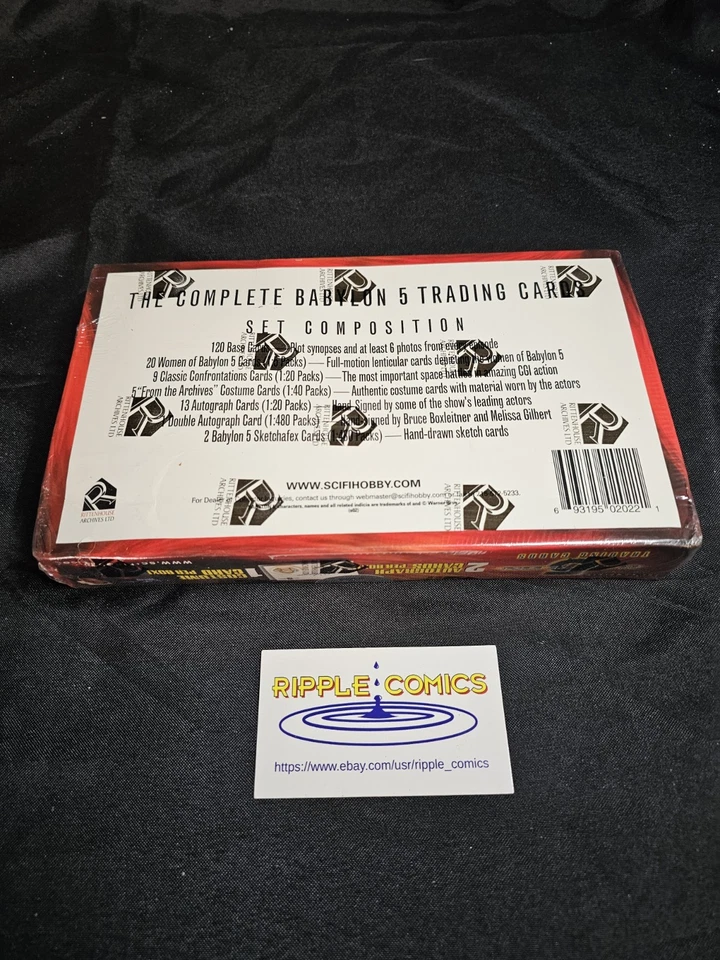 Полный Babylon 5 коллекционная коробка карт в заводской упаковке - Изображение 2 из 4