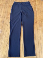 Figs Pro Pants Womens X-Small Black High Rise Wide Leg Scrub Medical Workwear