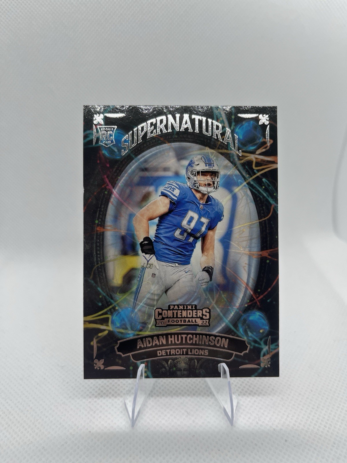 2022 Panini Contenders - Supernatural Aidan Hutchinson #SN-AHU (RC)