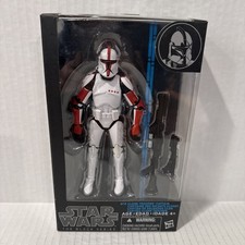 Star Wars The Black Series Blue Line  13 Clone Trooper Captain  Brand New