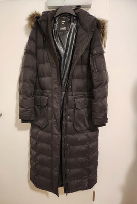 DAMENMANTEL  SUPERDRY  SCHWARZ  GR: 42  TOPZUSTAND  MANTEL PARKA