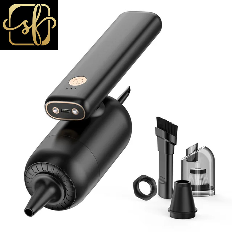 Multifuncional Mini Aspirador de Coche Soplar Polvo Exterior Colchón de...