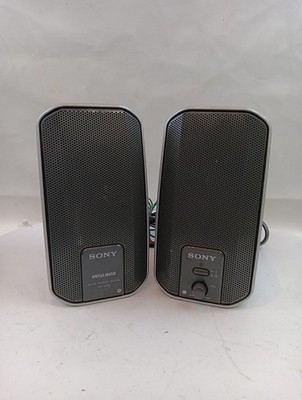 Sony SRS-A202 Desktop Speakers Bass Reflex Powered Portable Mega Bass Tested