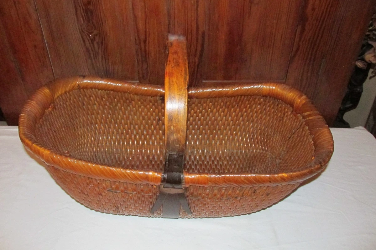 Wooden Antique Chinese Baskets for sale | eBay