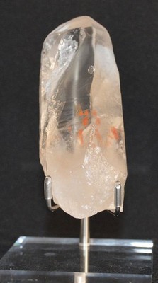 Fire Lighting Strike Lemurian Quartz Crystal From Brazil