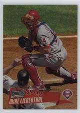2000 Stadium Club Chrome First Day Issue Refractor 7/25 Mike Lieberthal 1p4v