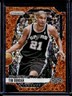 2024-25 Panini Prizm Tim Duncan Fast Break Orange #/125 Spurs