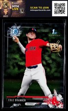 2017 Bowman Draft #BDC-193 Cole Brannen Chrome Bowman 70th Logo #/200