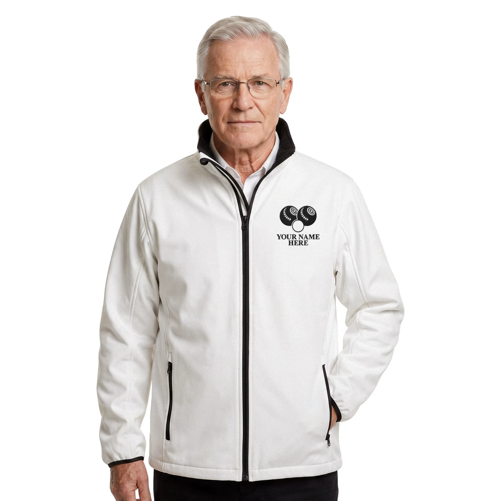 Personalised Lawn Bowl Softshell Jacket | Custom Embroidered Club Name Jacket
Opens in a new window